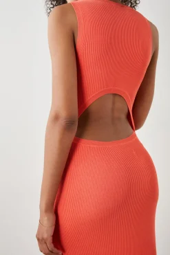 SYD DRESS - CORAL|Rails Best