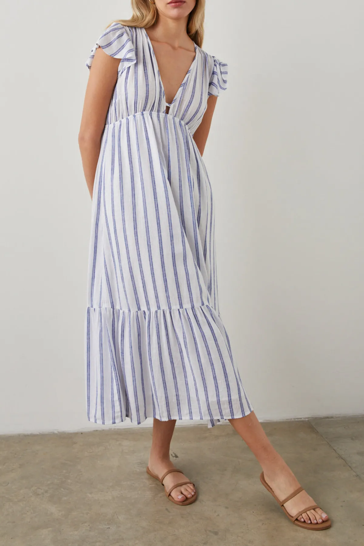 TINA DRESS - VILLA STRIPE|Rails Store