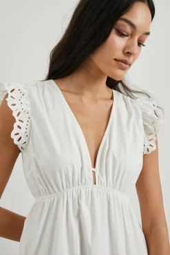 TINA DRESS - WHITE|Rails New