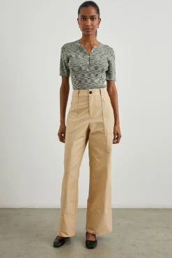 TONI TOP - MINT NAVY SPACE DYE|Rails Clearance
