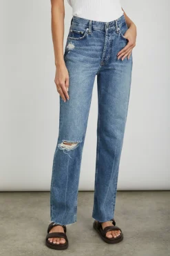 TOPANGA STRAIGHT - VINTAGE SAPPHIRE DISTRESS|Rails Store