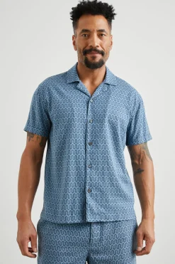 WAIMEA SHIRT - WISHBONE BLUES|Rails Discount