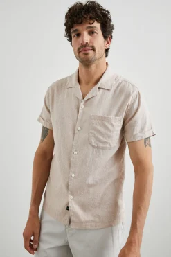 WAIMEA SHIRT - WISHBONE MAUVE|Rails Cheap