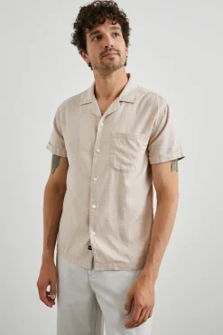 WAIMEA SHIRT - WISHBONE MAUVE|Rails Cheap