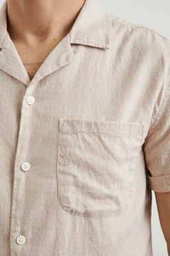 WAIMEA SHIRT - WISHBONE MAUVE|Rails Cheap