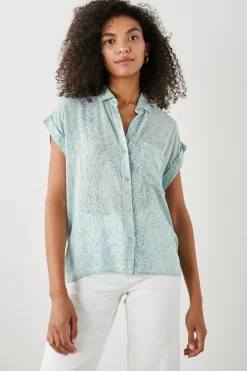 WHITNEY SHIRT - MINT BOA|Rails Sale