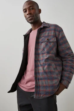WORTHING JACKET - MIDNIGHT HARVEST HEATHER|Rails Cheap