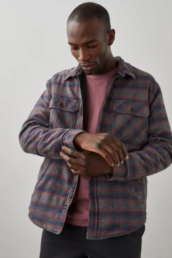 WORTHING JACKET - MIDNIGHT HARVEST HEATHER|Rails Cheap