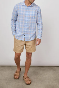 WYATT SHIRT - FADED STRAWBERRY SEAGLASS|Rails Online