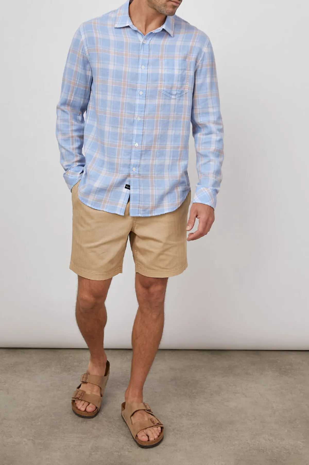 WYATT SHIRT - FADED STRAWBERRY SEAGLASS|Rails Online