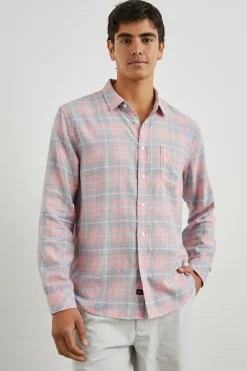 WYATT SHIRT - GUAVA SEA GLASS|Rails Clearance