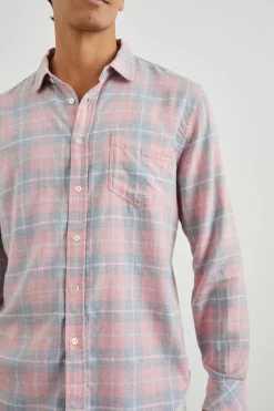 WYATT SHIRT - GUAVA SEA GLASS|Rails Clearance