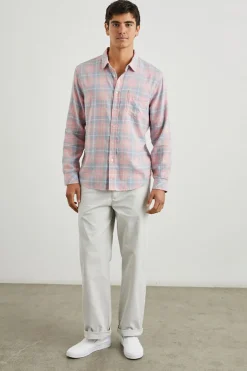 WYATT SHIRT - GUAVA SEA GLASS|Rails Clearance