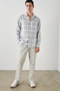 WYATT SHIRT - MIRROR CREAM MELANGE|Rails Sale