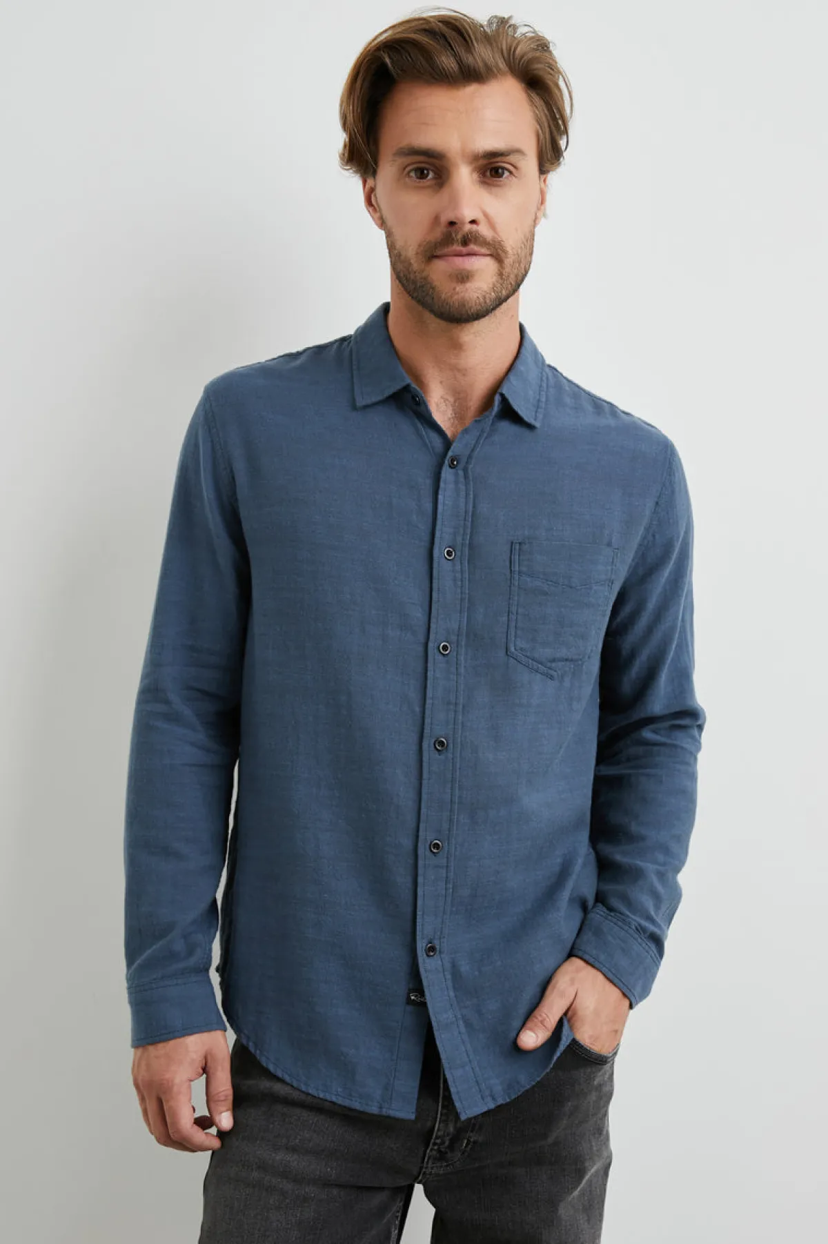 WYATT SHIRT - SEA BLUE|Rails Sale