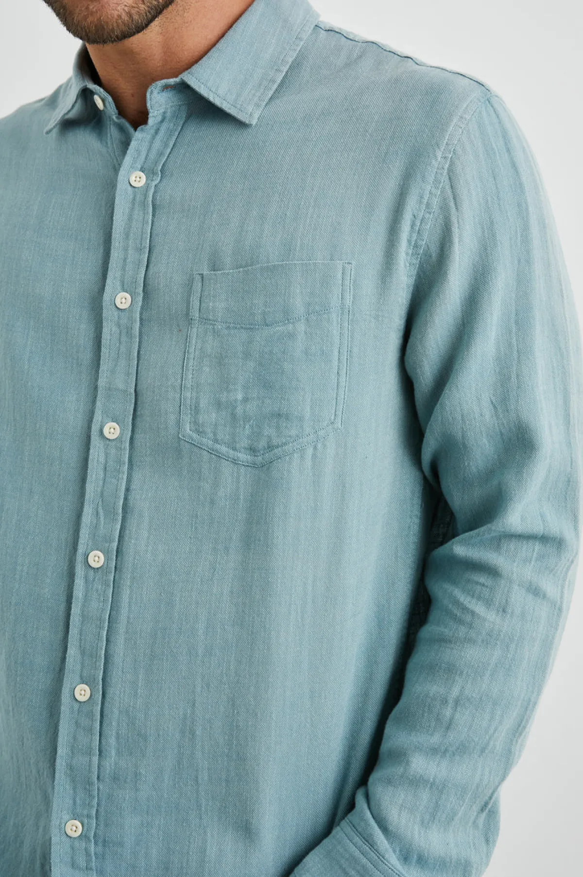 WYATT SHIRT - SEA GREEN|Rails Outlet