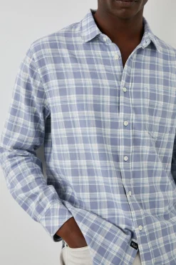 WYATT SHIRT - SEAGLASS WHITE TOPAZ|Rails Cheap