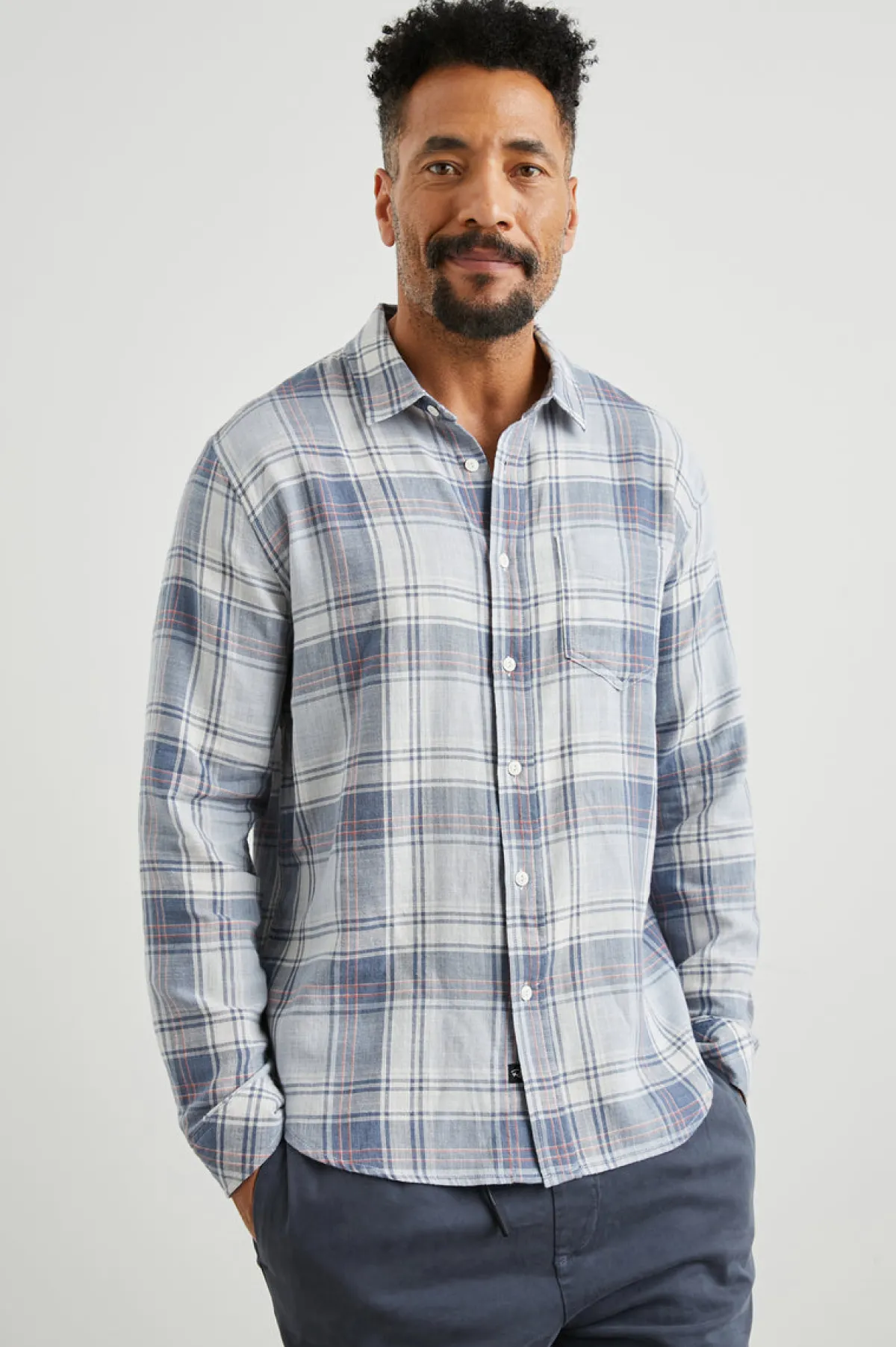 WYATT SHIRT - SLIPH STREAM NIMBUS|Rails Hot
