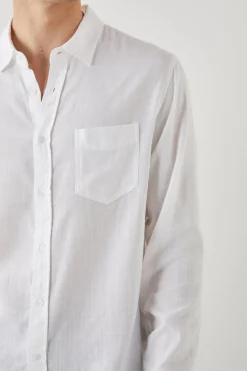 WYATT SHIRT - WHITE|Rails Outlet