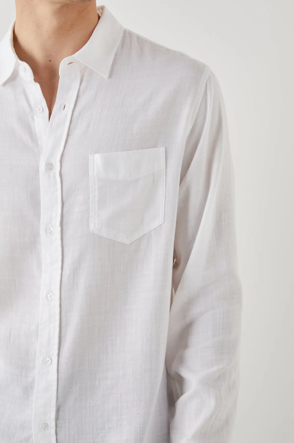 WYATT SHIRT - WHITE|Rails Outlet