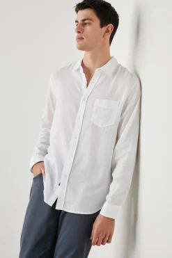 WYATT SHIRT - WHITE|Rails Outlet