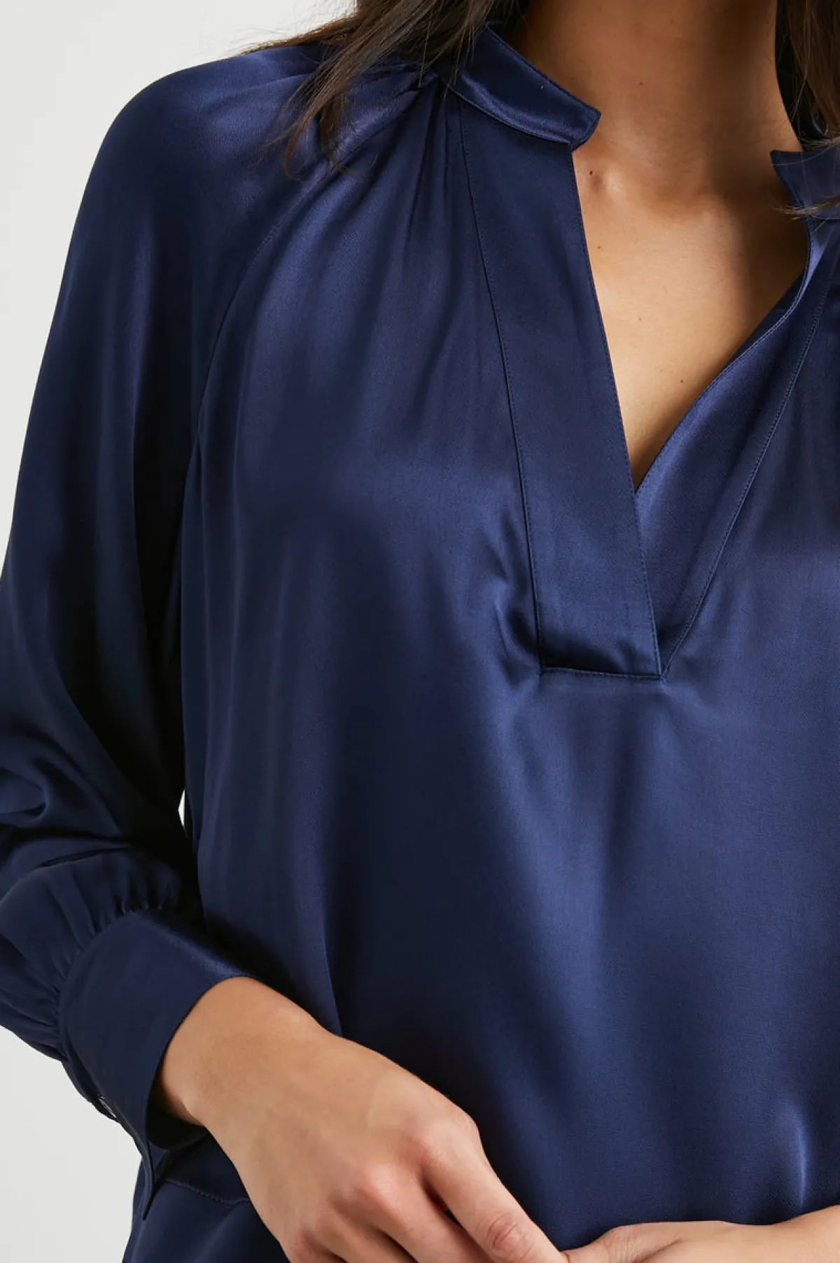 WYNNA TOP - NAVY|Rails Online