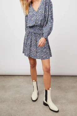 ZANA DRESS - BLUE DITSY FLORAL|Rails Fashion