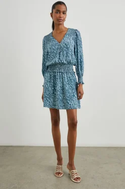 ZANA DRESS - BLUE HAVANA|Rails Shop