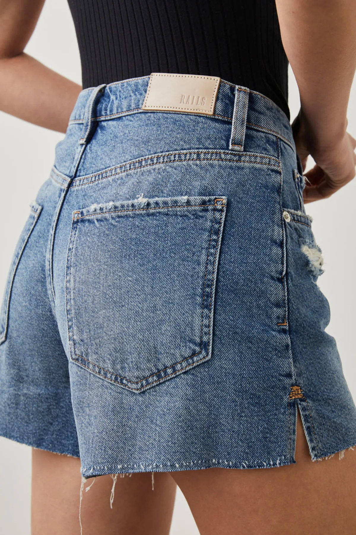 ZUMA SHORT - VINTAGE SAPPHIRE DISTRESS|Rails Cheap